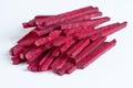 Shreds beet, beetroot