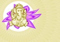 Shree Ganesha card Royalty Free Stock Photo