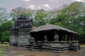 Shri Mahadev Temple, Tambdi Surla,is a 12th century Kadamba Style Shaivite temple of the Kadamba period Royalty Free Stock Photo