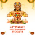 Shri Ram Janmbhoomi Teerth Kshetra Ram Mandir Temple in Ayodhya birth place Lord Rama