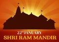 1.16.2024. Shri Ram Mandir Opening in Ayodhya on 22nd january for hindu