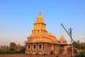 Shri Siddhivinayak Ganesh temple with majestic Goan architecture Royalty Free Stock Photo