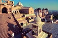 Shriji RadhaRani Mandir, indian temple  in holy place Varsana, Barsana Royalty Free Stock Photo