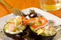 Shrimp avocado saldad