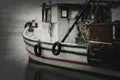 Shrimp Boat Heading Out to Sea Royalty Free Stock Photo