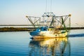 Louisiana Shrimp Boat Royalty Free Stock Photo