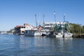 Shrimp boats Royalty Free Stock Photo