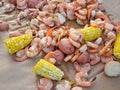 Shrimp Boil Royalty Free Stock Photo