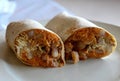 Shrimp Burrito Royalty Free Stock Photo