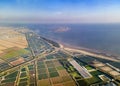 Shrimp farms in Giao Thuy district, Namdinh,