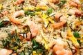 Shrimp Fried Rice Royalty Free Stock Photo