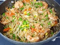 Shrimp fried rice Royalty Free Stock Photo