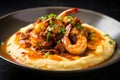 Shrimp and Grits: Spicy Shrimp Over Creamy, Buttery Grits