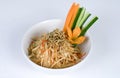 Shrimp noodle bowl