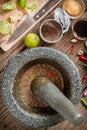 shrimp paste chilli sauce Royalty Free Stock Photo