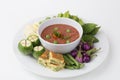 Shrimp Paste Chilli Sauce Nam Prik Ka Pi Royalty Free Stock Photo