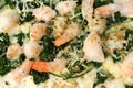 Shrimp Pizza Royalty Free Stock Photo