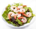 Shrimp salad Royalty Free Stock Photo