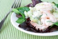 Shrimp salad Royalty Free Stock Photo