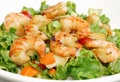 Shrimp salad Royalty Free Stock Photo
