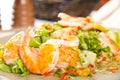 Shrimp salad Royalty Free Stock Photo
