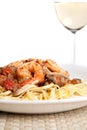 Shrimp Scampi with Linguine