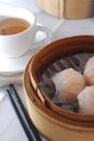 Shrimp Shaomai dim sum Royalty Free Stock Photo