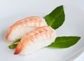 Shrimp sushi Royalty Free Stock Photo