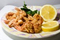 Shrimp tempura Royalty Free Stock Photo