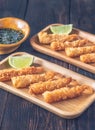 Shrimp tempura Royalty Free Stock Photo