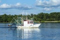 Shrimping Boat Royalty Free Stock Photo