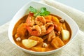 Shrimps in concentrated curry