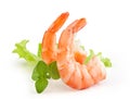 Shrimps tails Royalty Free Stock Photo