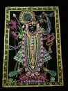 Shrinathji decorative handwork poster portrait