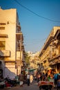 Shrinathji street Nathdwara in Rajasthan, India