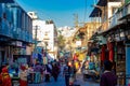 Shrinathji street Nathdwara in Rajasthan, India