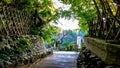 Shrine approach Oji Shrine Royalty Free Stock Photo