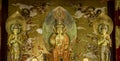 Shrine in the Buddha Tooth Relic Temple and Museum, Singapore Royalty Free Stock Photo