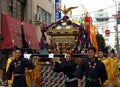 Shrine carriers and palanquin Royalty Free Stock Photo