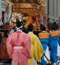 Shrine carriers and palanquin Royalty Free Stock Photo