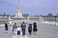 Shrine of Fatima. Pilgrim fulfills their penance