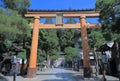 Shrine gate Takayama Japan