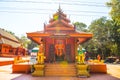Shrine of the goddess Wiang Ka Long Royalty Free Stock Photo