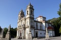 Shrine of Good Jesus of the Mountain Santuario Bom Jesus do Monte, outside of Braga, Portugal Royalty Free Stock Photo