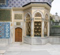 Shrine of Hazrat Abu Ayub Ansari, Eyup Sultan Mosque, Istanbul, Turkey Royalty Free Stock Photo