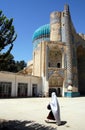 The Shrine of Khwaja Abu Nasr Parsa or Green Mosque in Balkh, Afghanistan Royalty Free Stock Photo