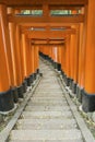 Shrine in Kyoto, Japan Royalty Free Stock Photo