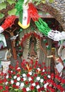 Shrine to Virgin of Guadalupe Royalty Free Stock Photo