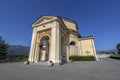 Shrine of Our Lady of the Lakes on the lakes of Avigliana, province of Turin, Piedmont, Italy