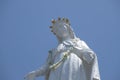 Shrine of Our Lady of Lebanon. The Statue of Our Lady of Lebanon is a French-made statue, made of bronze and painted white, of the Royalty Free Stock Photo